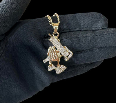 Cadena con Dije ICED All In Men Joyeria