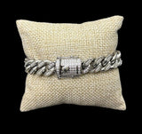 Pulsera Cubana Acero Inoxidable All In Men Joyeria