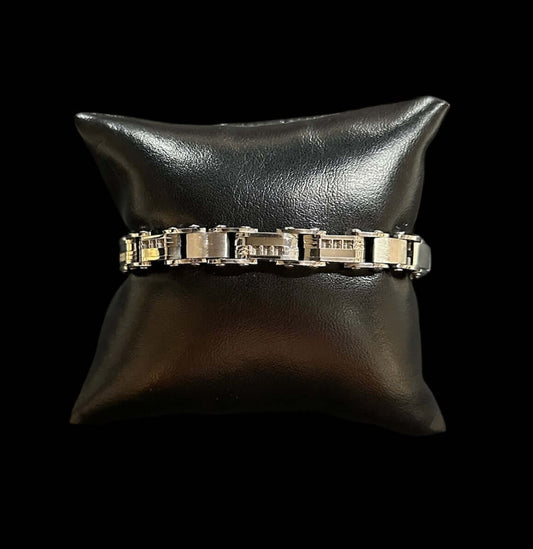 Pulsera Plata Barrita All In Men Joyeria