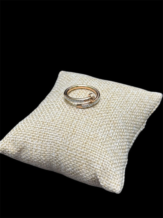 Anillo Crtr Tornillo Rosa All In Men Joyeria