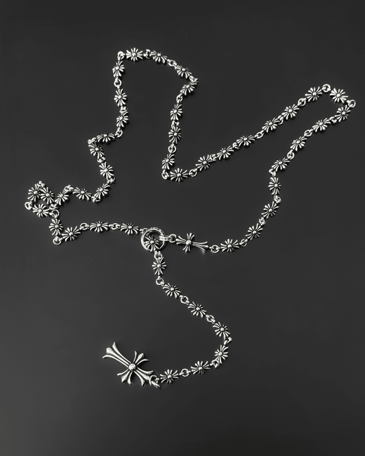 Collar con Cruz Chrome Hearts