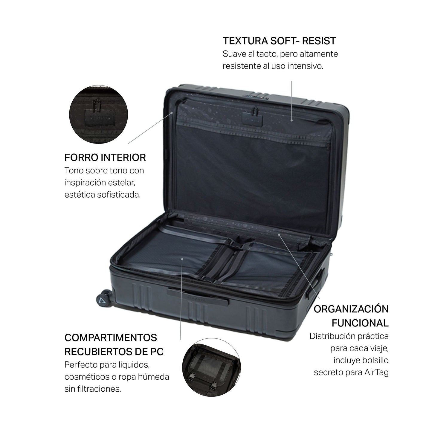 Maleta Check In MAX (Expandible) Strahyd