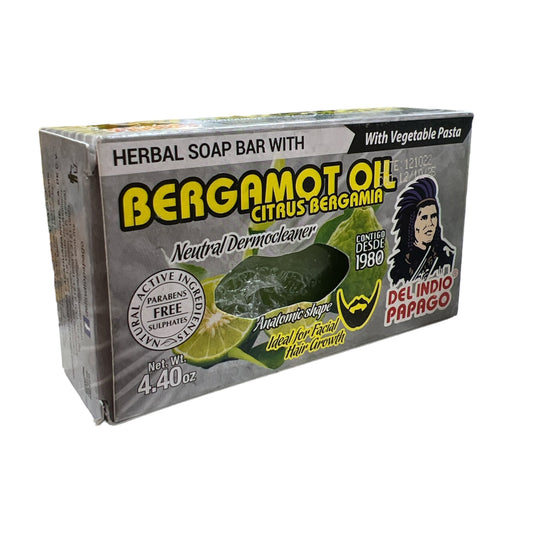 JABON BERGAMOTA CITRUS BERGAMIA C/ 125 GR DEL INDIO PAPAGO NatuZem