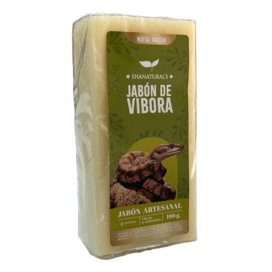 JABÓN ARTESANAL VÍBORA C/100 GR SHANATURAL'S NatuZem