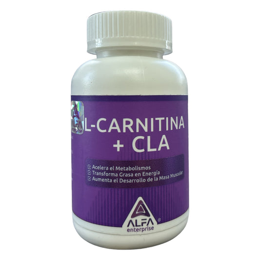 CAP L-CARNITINA + CLA C/ 60 ALFA ENTERPRISE NatuZem