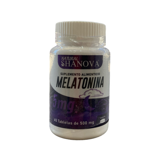 TAB MELATONINA 5MG C/45 SHANOVA NatuZem