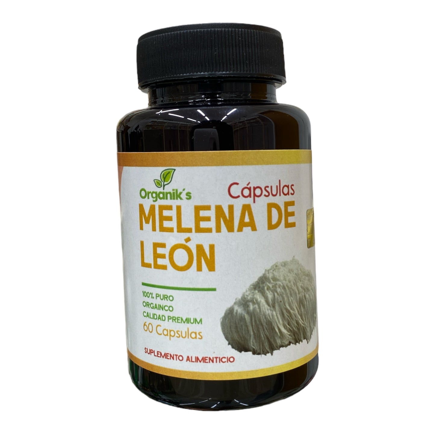 CAP MELENA DE LEON C/ 60 ORGANIKS NatuZem