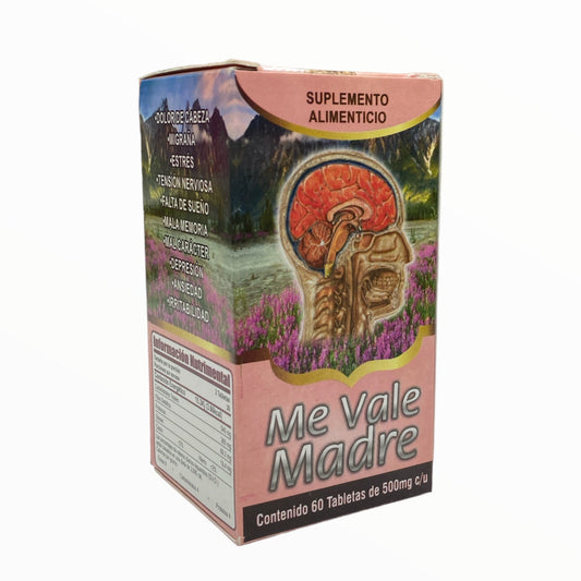 TAB ME VALE MADRE C/60 NUTRIMED NatuZem