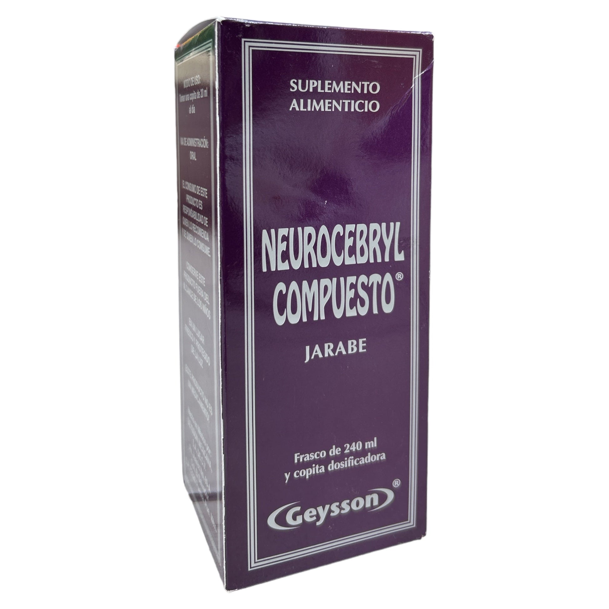 JARABE NEUROCEREBRYL 240ML GEYSSON NatuZem