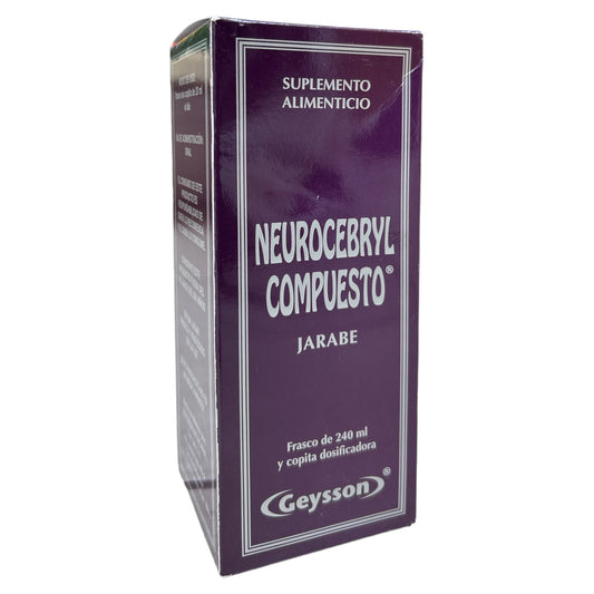 JARABE NEUROCEREBRYL 240ML GEYSSON NatuZem