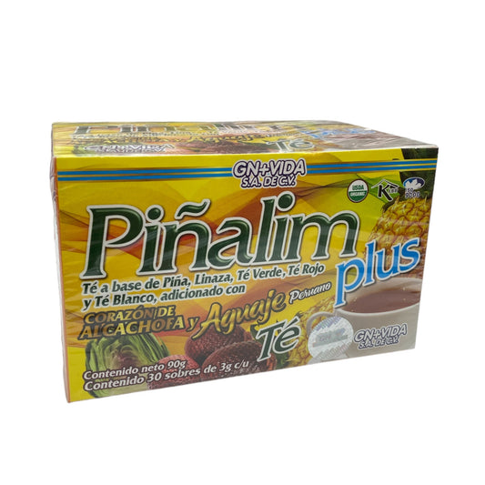 TE PIÑALIM PLUS CON AGUAJE Y ALCACHOFA C/ 30 GN+VIDA NatuZem