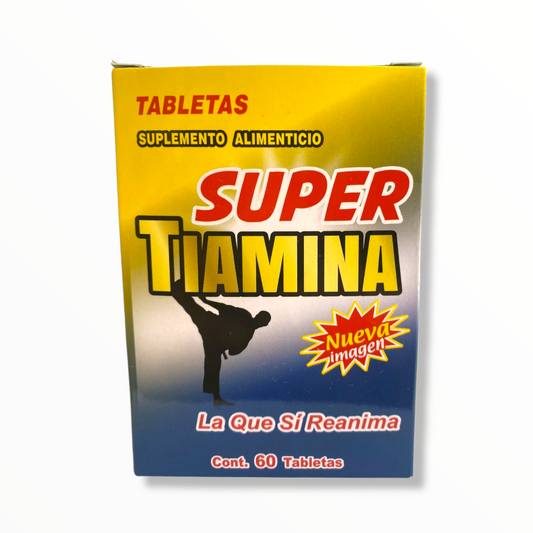 TAB SUPER TIAMINA C/60 HERBOMEX NatuZem