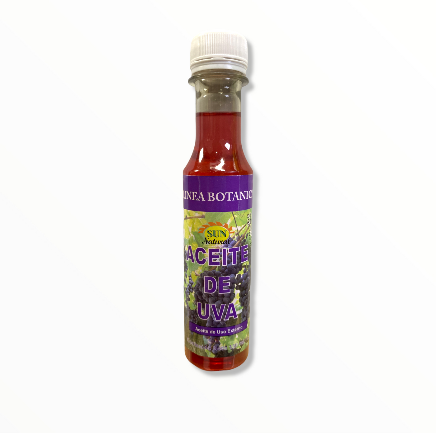 ACEITE DE SEMILLA DE UVA C/150ML SUN NATURAL NatuZem