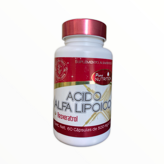 CAP ACIDO ALFA LIPOICO C/60 KEEP NATURAL NatuZem