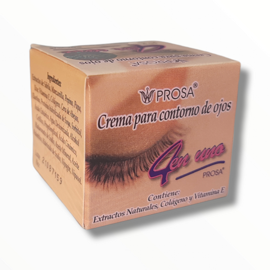 CREMA DE CONTORNO DE OJOS 4 EN UNO C/15 G PROSA NatuZem