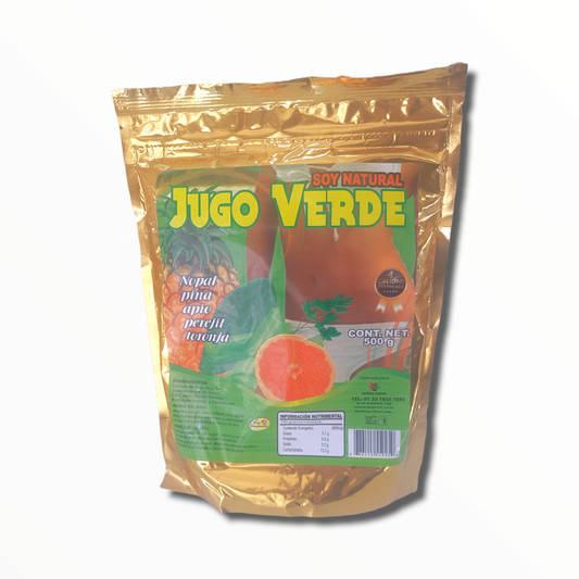 FIBRA JUGO VERDE 500 GR VIVE SANAMENTE NatuZem