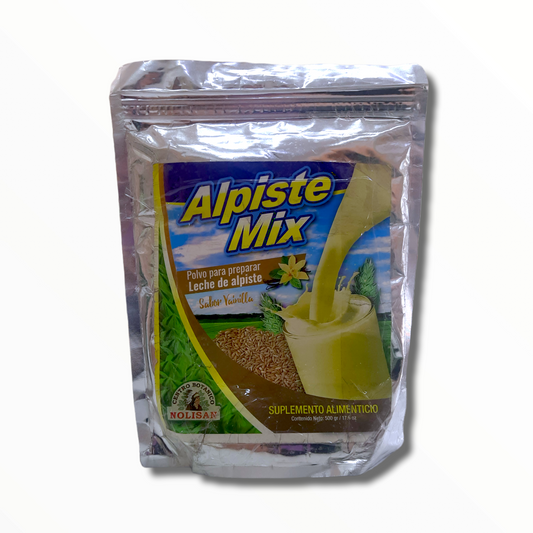 LECHE DE ALPISTE SABOR VAINILLA 500 GR NOLISAN NatuZem