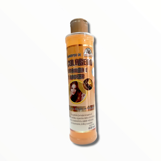 SHAMPOO DE COLAGENO VITAMINA E Y BAOBAB 630 ML NOLISAN NatuZem