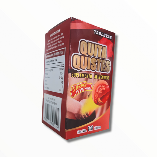TAB QUITA QUISTES C/100 THE KING NatuZem