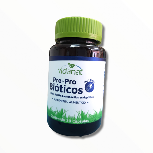 CAP PRE-PRO BIOTICOS 1 BILLON C/30 VIDANAT NatuZem