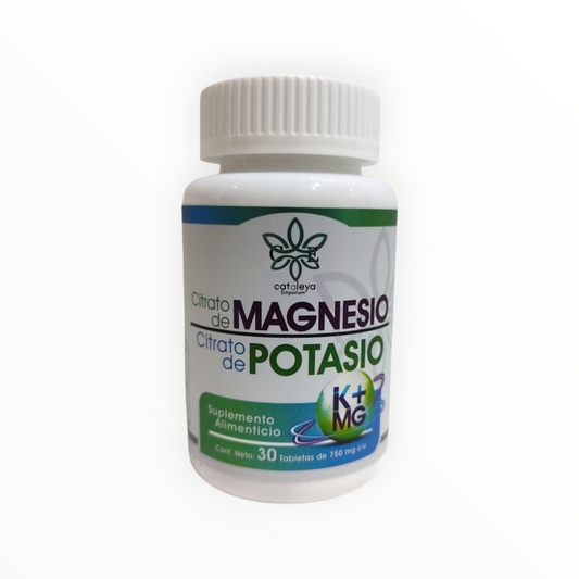 TAB CITRATO DE MAGNESIO Y POTASIO G & G C/30 CATALEYA NatuZem