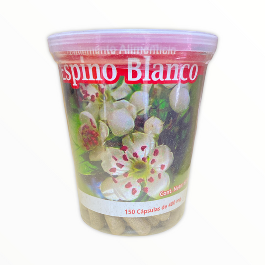 CAP ESPINO BLANCO C/150 HERBOMEX NatuZem