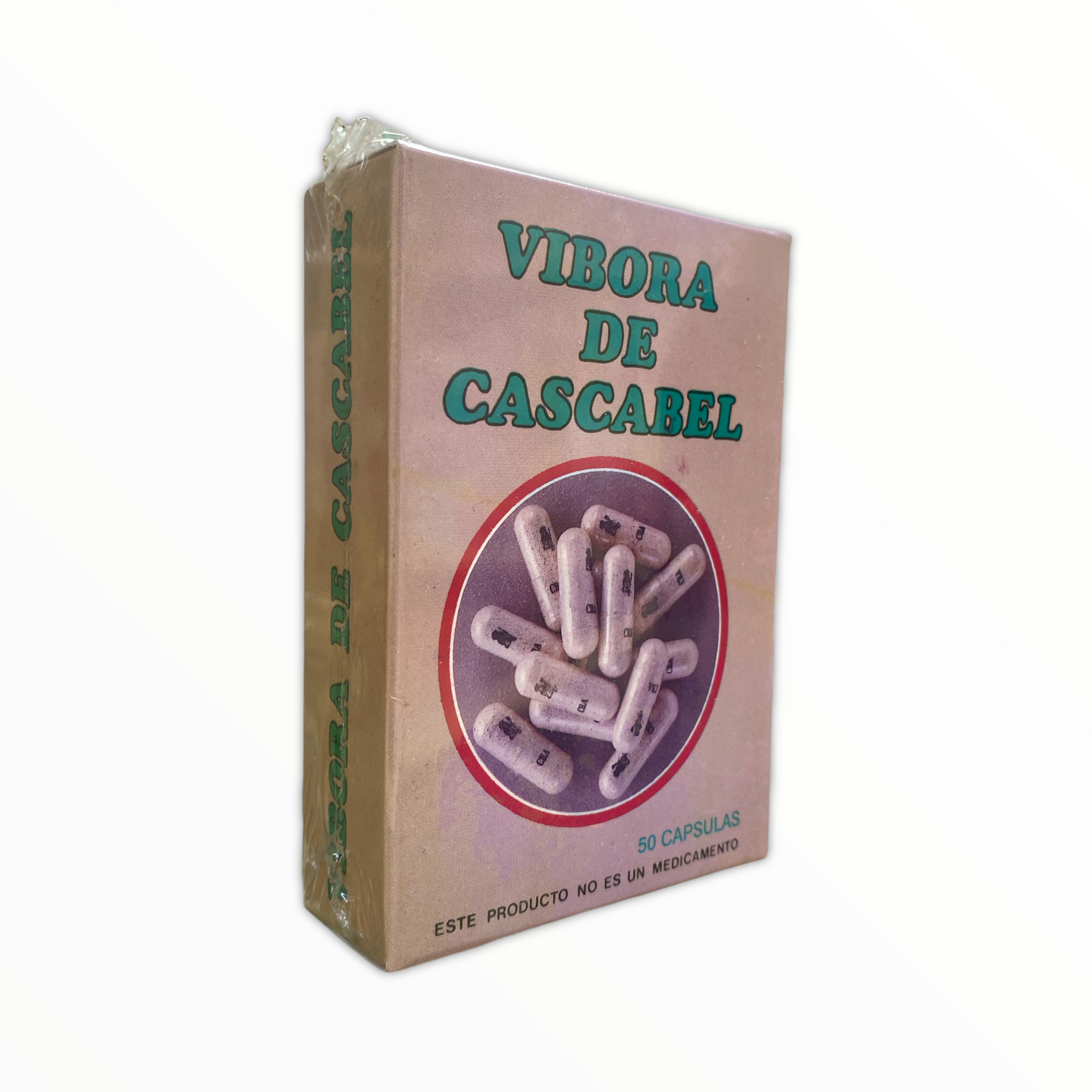 CAP VIBORA DE CASCABEL C/50 CBA AZTECA NatuZem