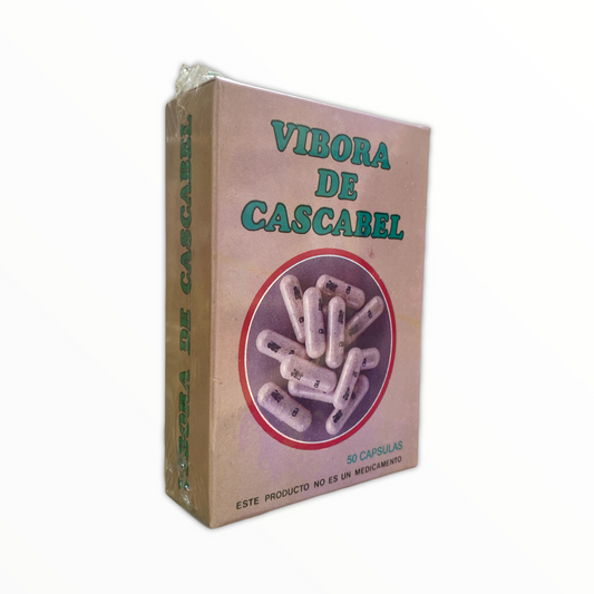 CAP VIBORA DE CASCABEL C/50 CBA AZTECA NatuZem