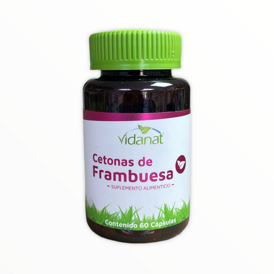 CAP CETONAS DE FRAMBUESA C/ 60 VIDANAT NatuZem