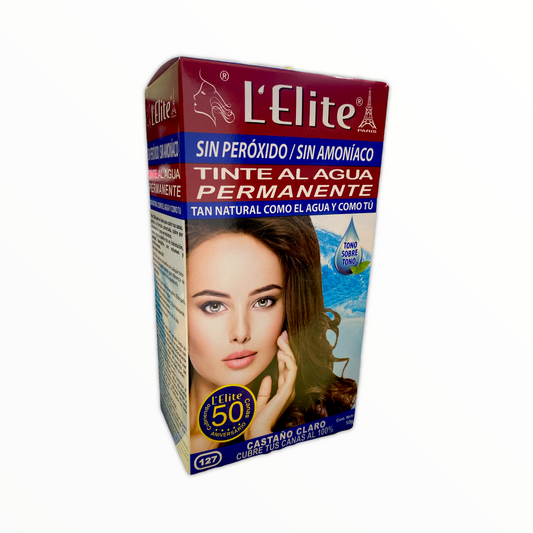 TINTE 127 CASTAÑO CLARO C/ 10 GRS L'ELITE NatuZem