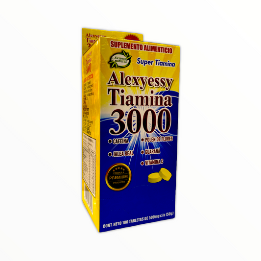 TAB TIAMINA C/ 100 ALEXYESSY NATURAL NatuZem