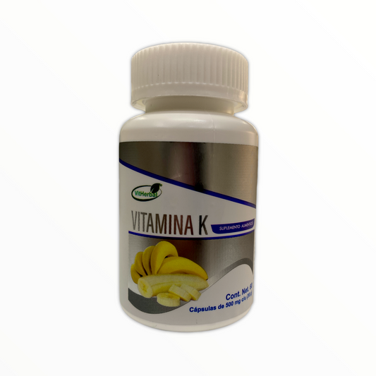 CAP VITAMINA K C/ 60 VITHERBAL NatuZem