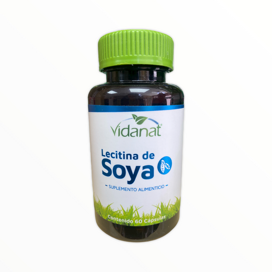 CAP LECITINA DE SOYA C/60  VIDANAT/VITAMINAS NatuZem