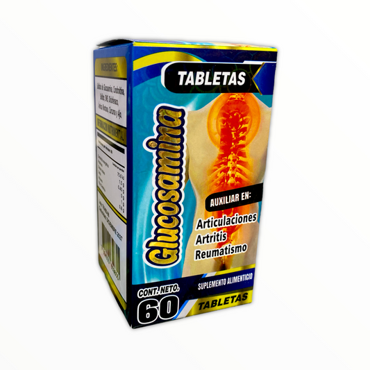 TAB GLUCOSAMINA C/60 DRAGON DORADO Y THE KING NatuZem