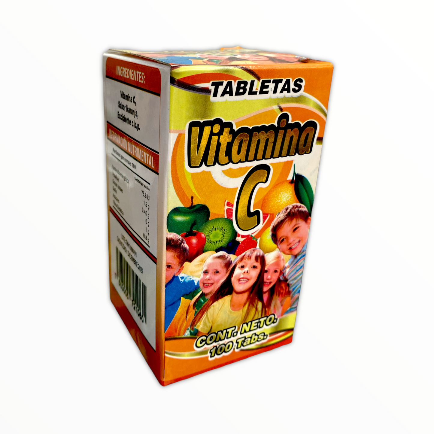 TAB VITAMINA C  C/100 HERBOMEX NatuZem