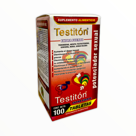 TAB TESTITON EXTRA FUERTE C/100 THE KING NatuZem