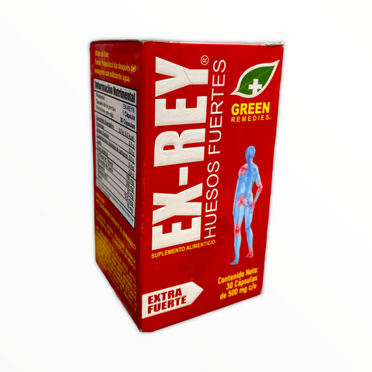 TAB EX RAY HUESOS FUERTES C/ 30 GREEN REMEDIES NatuZem