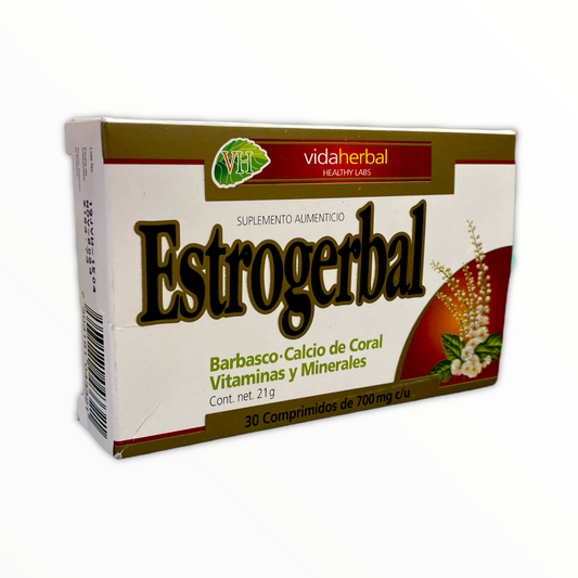 TAB ESTROGERBAL C/30 COM VIDA HERBAL NatuZem
