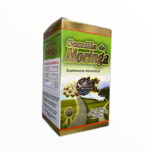 CAP SEMILLA DE MORINGA C/ 60 SIGNO NATURAL NatuZem