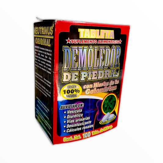 TAB DEMOLEDOR DE PIEDRAS C/100 NEUTRINUS NatuZem