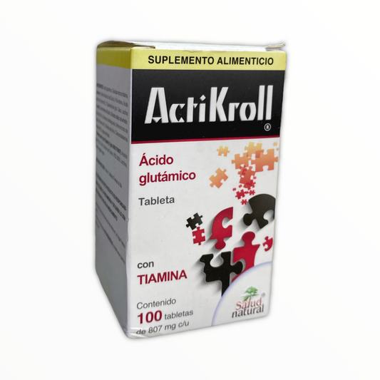 TAB ACTIKROLL C/100 SALUD NATURAL NatuZem