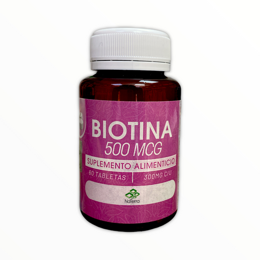 TAB BIOTINA C/60 NATERRA SUNATURA NatuZem