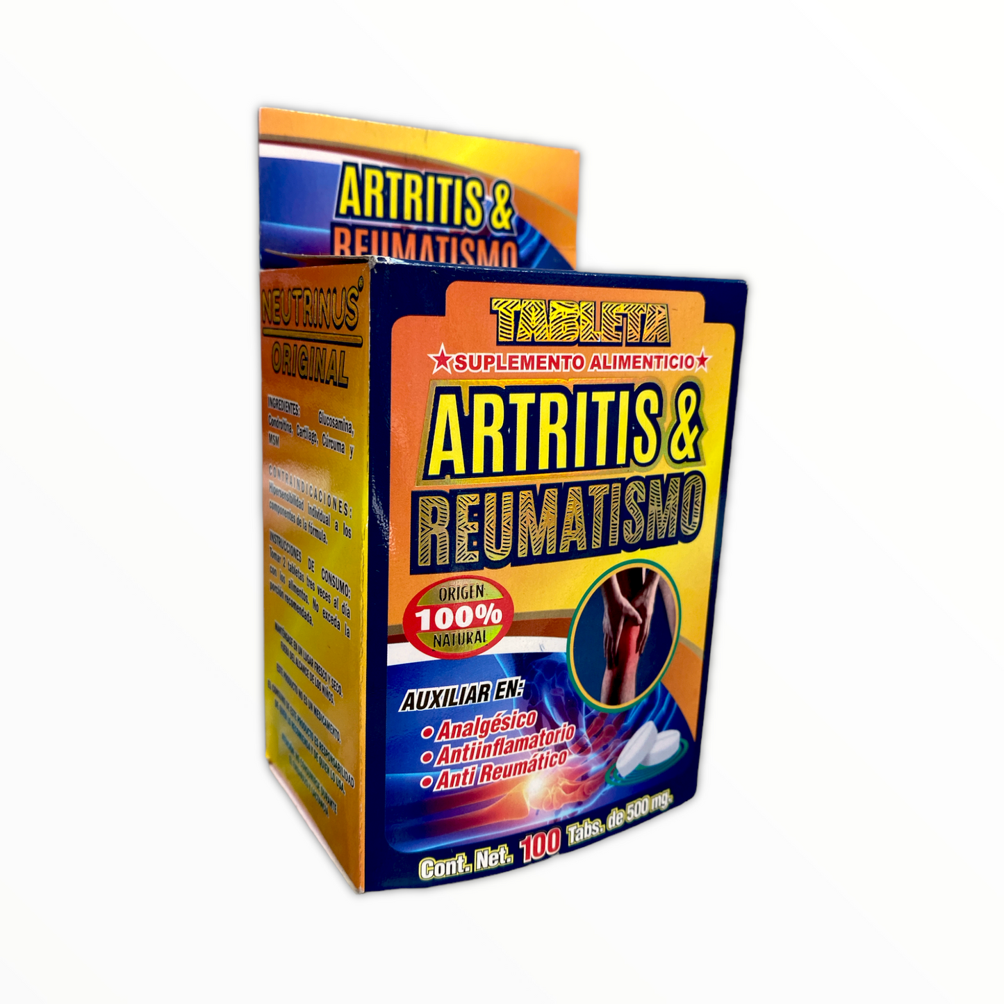TAB ARTRITIS Y REUMATISMO C/100 NEUTRINUS NatuZem