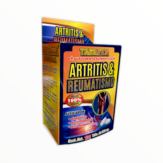 TAB ARTRITIS Y REUMATISMO C/100 NEUTRINUS NatuZem