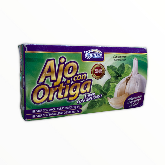 TAB AJO CON ORTIGA C/60 YPENZA NatuZem
