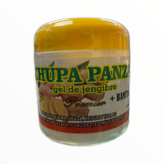 GEL CHUPA PANZA  FRASCO BLANCO C/500 GRS HERBOMEX NatuZem