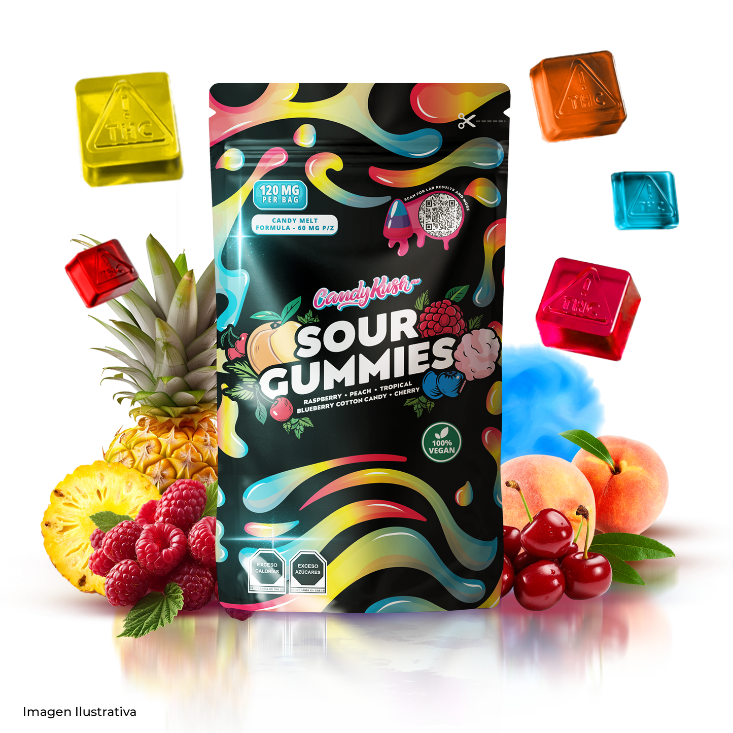 Sour Extreme Gummies EXTRACTOS EUM™