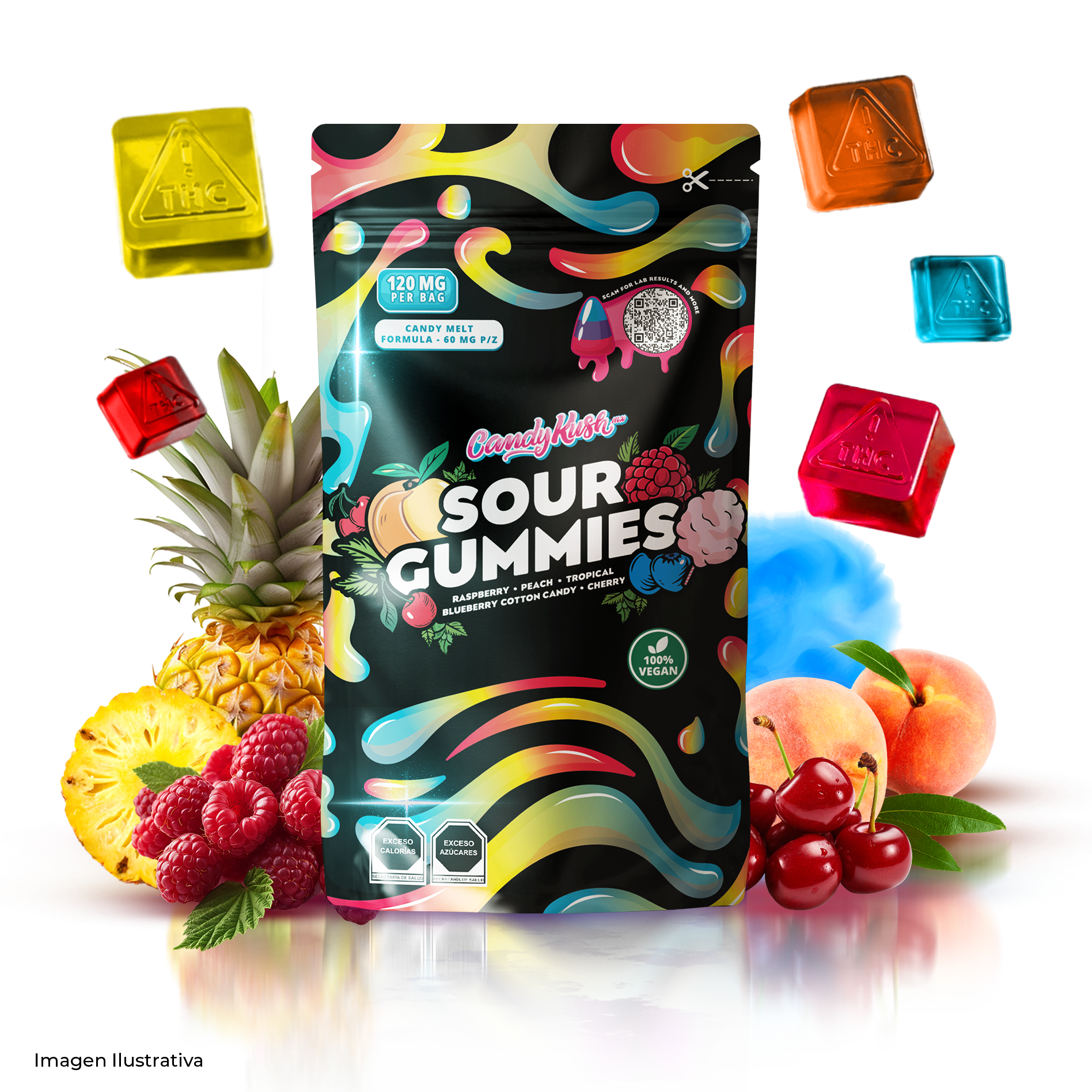 Sour Extreme Gummies EXTRACTOS EUM™