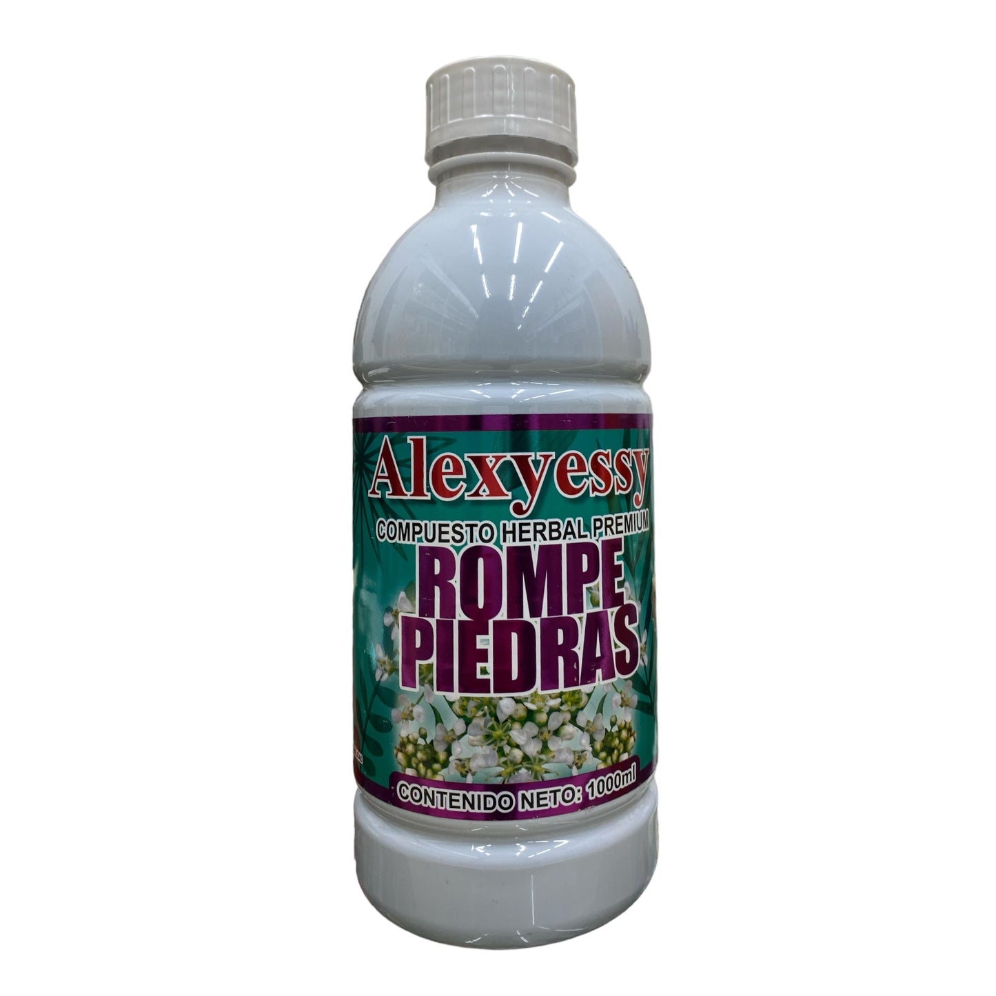 COMPUESTO HERBAL PREMIUM  ROMPE PIEDRAS C/1 LT ALEXYESSY NATURAL NatuZem