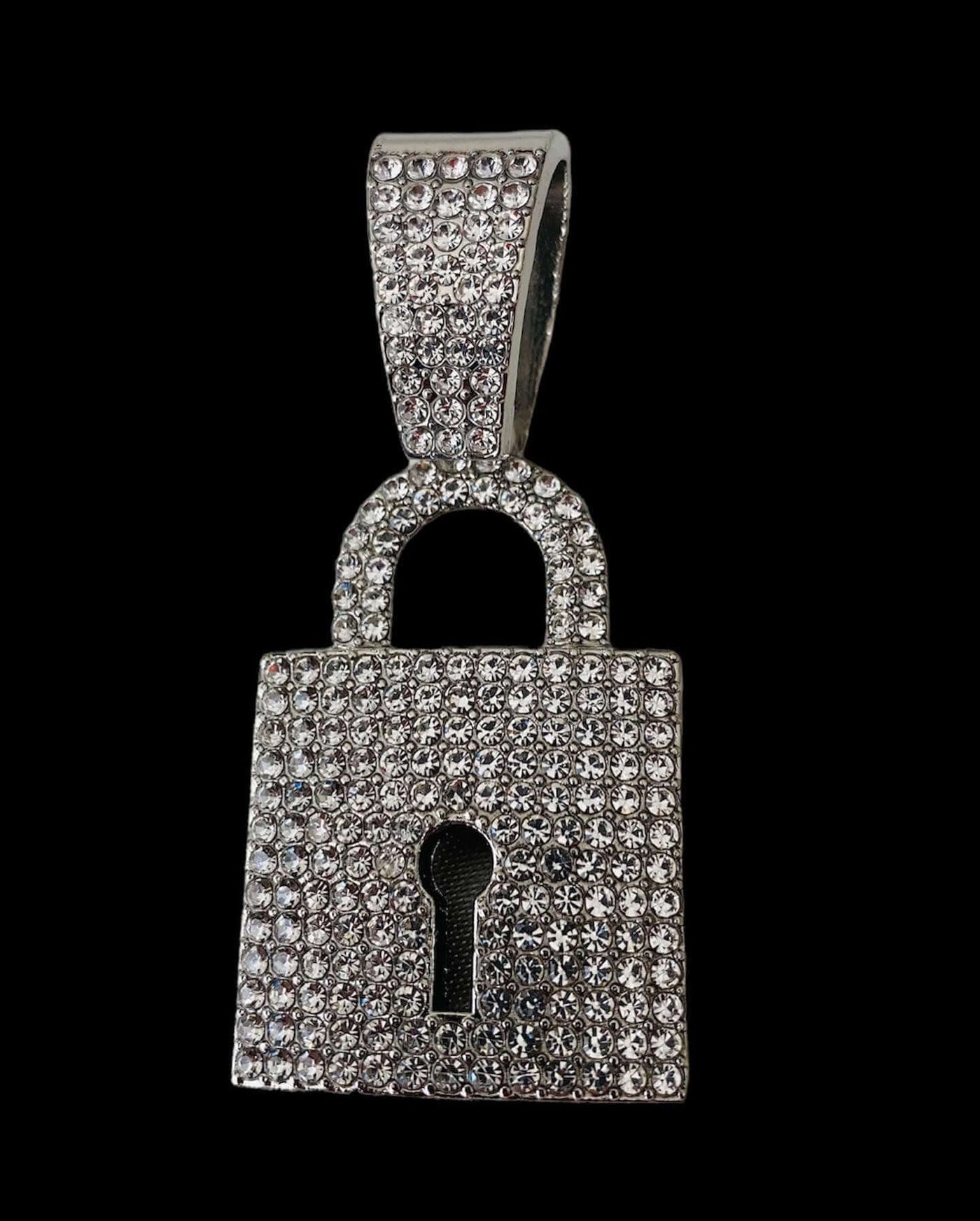 Dije Candado Zirconias All In Men Joyeria